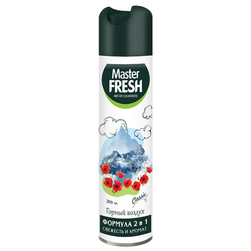 Освежитель воздуха Master FRESH Горный воздух, ж/б, 300мл - #1