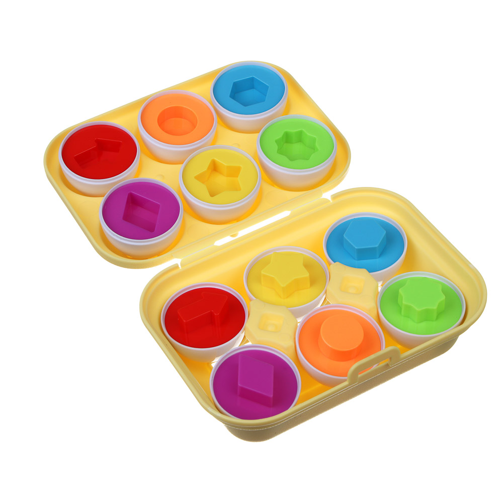 ИГРОЛЕНД Сортер для малышей "Яйца", ABS, PP, 17х12х7см - #5