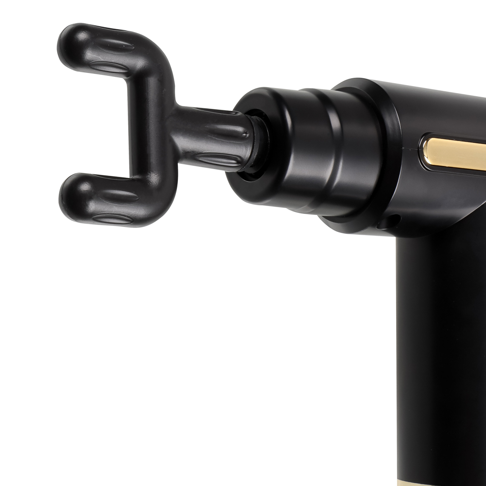 LEBEN Массажёр перкуссионный, 6 режимов, 1200мАч, чёрный - #8