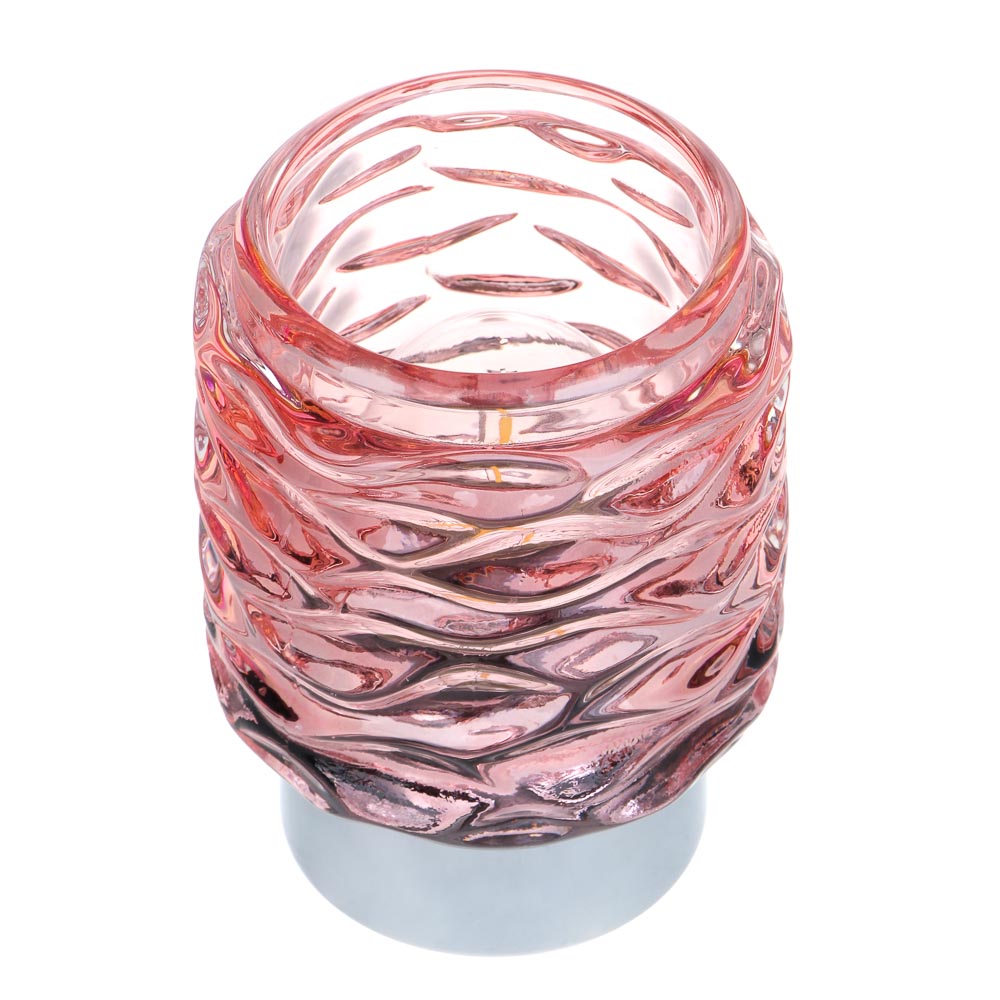 Светильник LED, 8.7х8.7х12 см, металл, стекло, 2xААА - #2