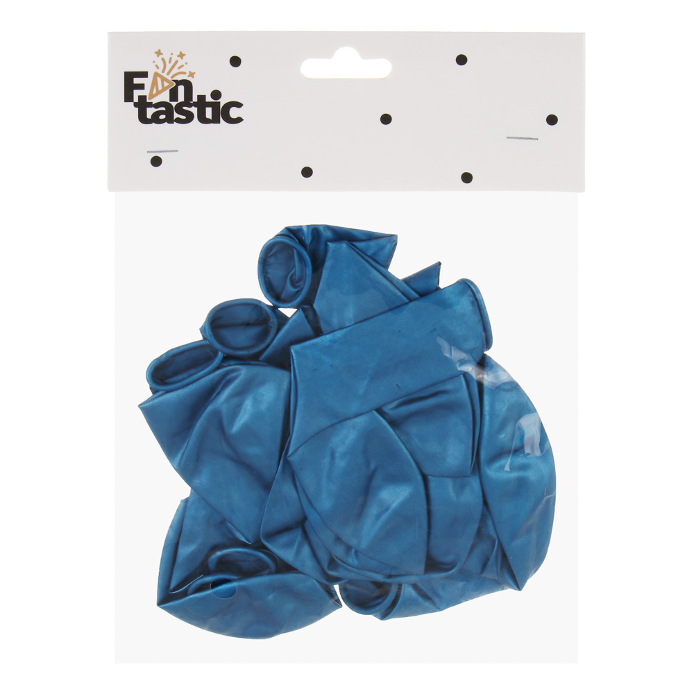 Набор воздушных шаров тм Fntastic, цвет хром, 10 шт, 12" 6 цв. - #3