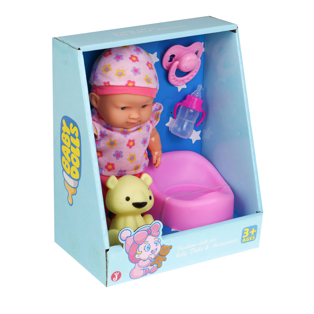 Пупс 20 см с акс., PVC, PP, ABS, тм ИГРОЛЕНД - #10