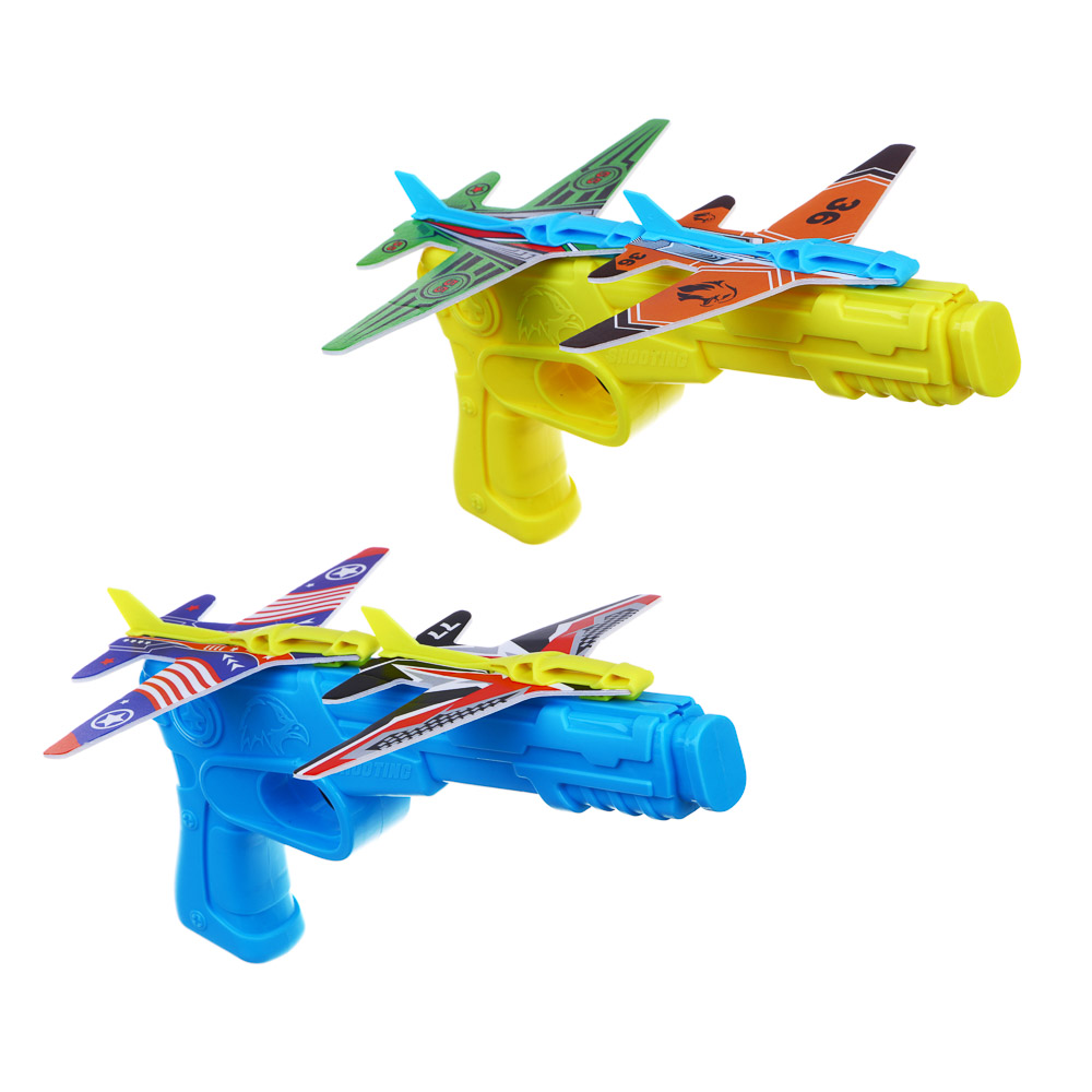 Самолет катапульта ИгроЛенд "Воздушный бой", 2 цвета - #2