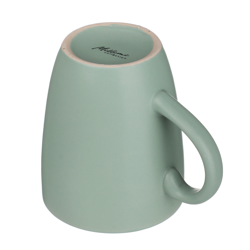 MILLIMI Набор стол.посуды 16пр(тар26см*4, тар20см*4, салатн650мл*4, кружка340мл*4) керамика, оливков - #10