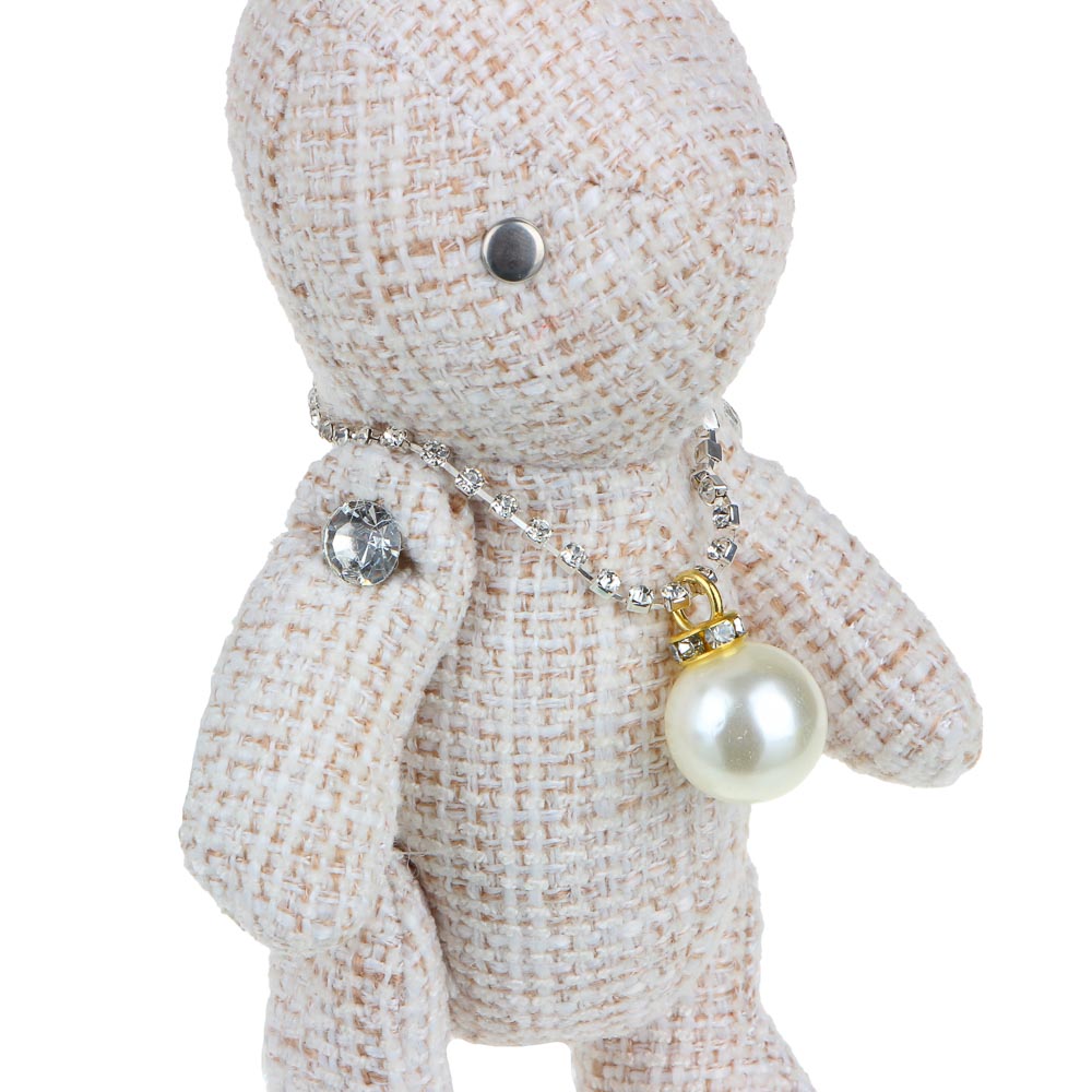 Брелок Кролик с ожерельем - #5