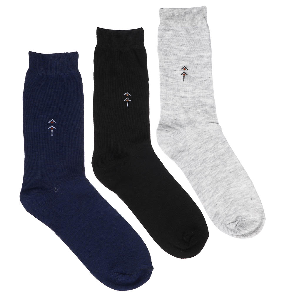 GALANTE Носки мужские, р.27-29, 85% хлопок, 10% полиамид, 5% спандекс, разноцветные, #3 - #3