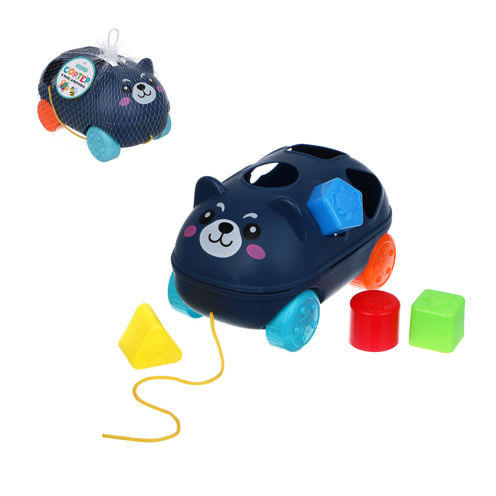 ИГРОЛЕНД Сортер в виде  животного, пластик, 15х10,5х22см - #1