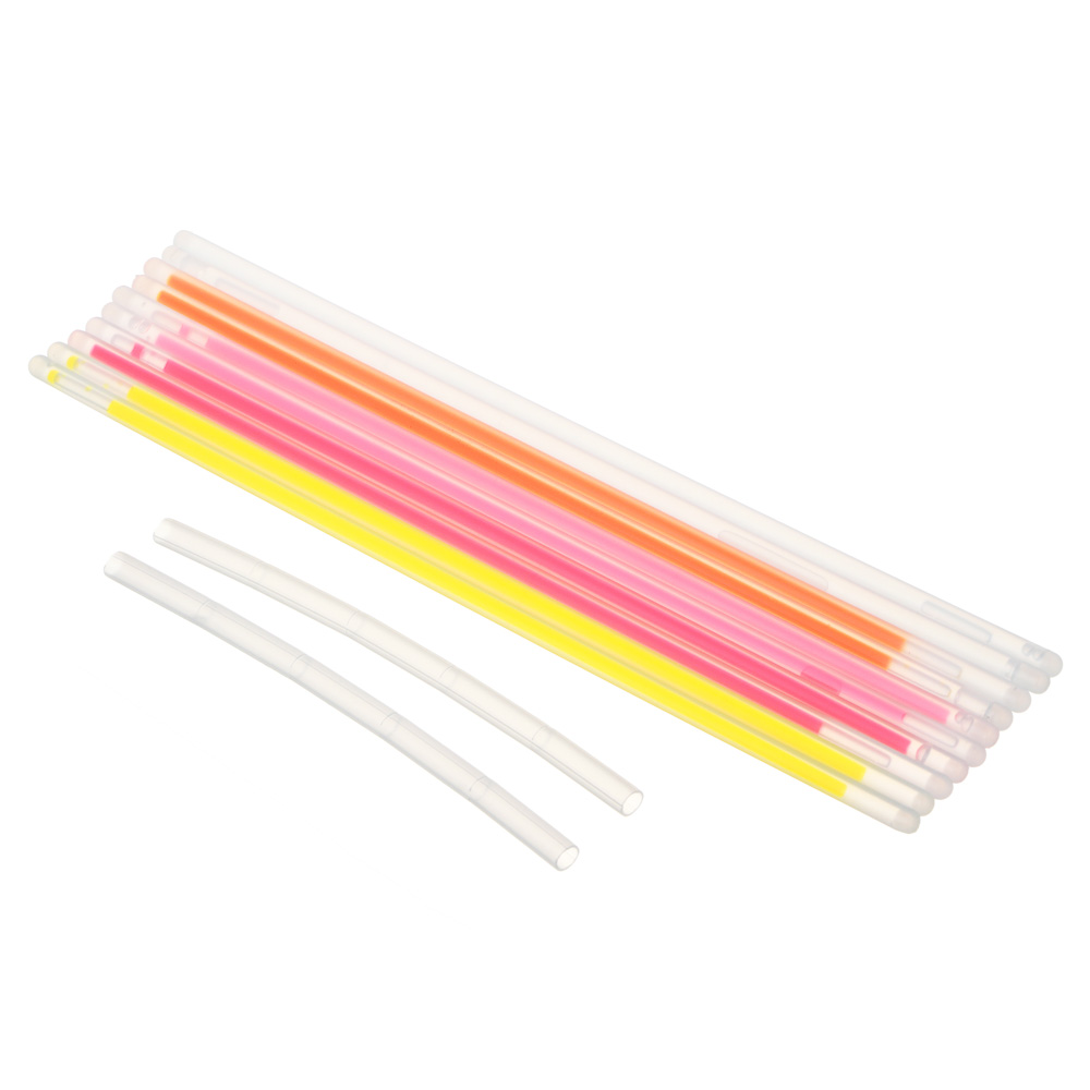 СНОУ БУМ Набор неоновых браслетов 10шт по 20 см, 5 цветов, пластик - #2