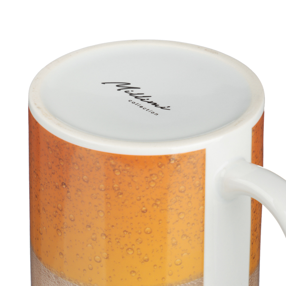 MILLIMI Пиво Кружка 350мл с терморисунком, керамика - #6