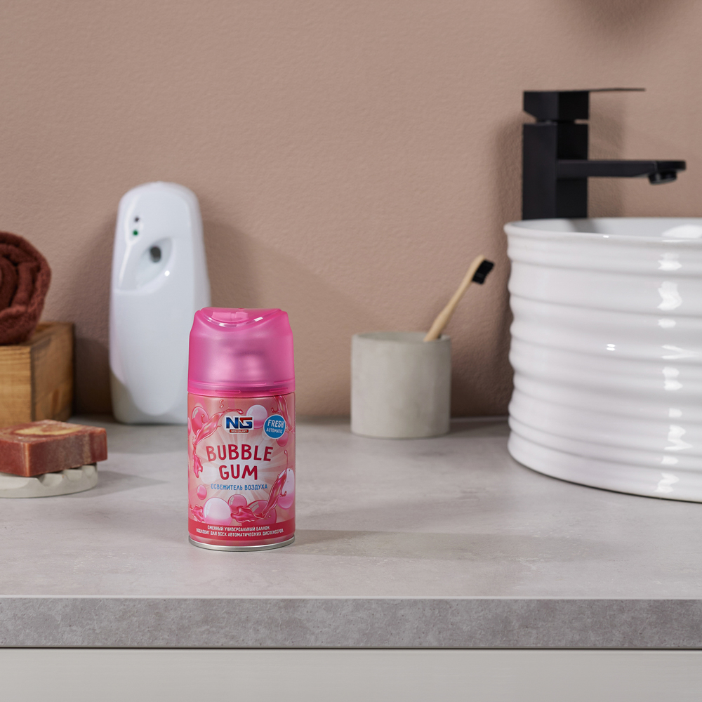 NEW GALAXY Освежитель воздуха Автоматик Fresh 250мл, бабл гам - #5