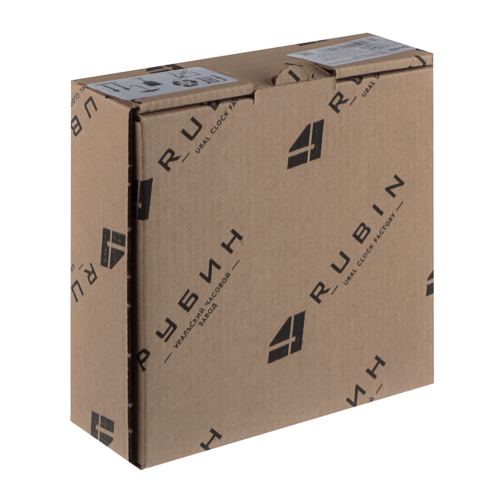 Будильник кварц d=15см, корпус черный "Классика", арт. В4-003 - #4