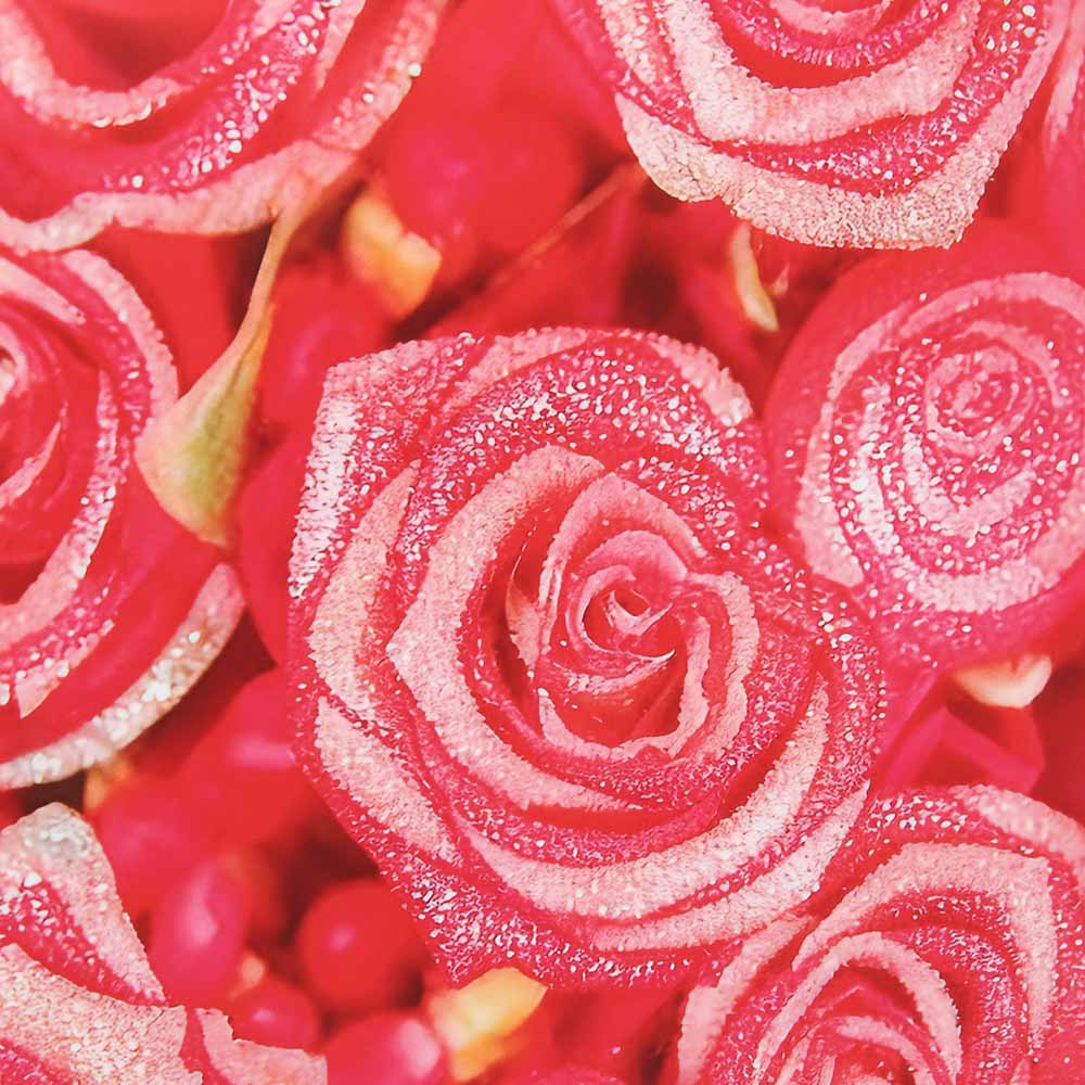 Пакет подарочный бумажный тм LADECOR, L 26x32x10 см, "Цветы" арт 1, 6 дизайнов - #4