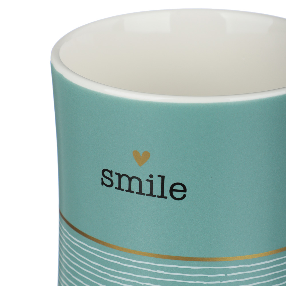 Кружка Графика тм MILLIMI, 440мл, 4 дизайна, фарфор - #4