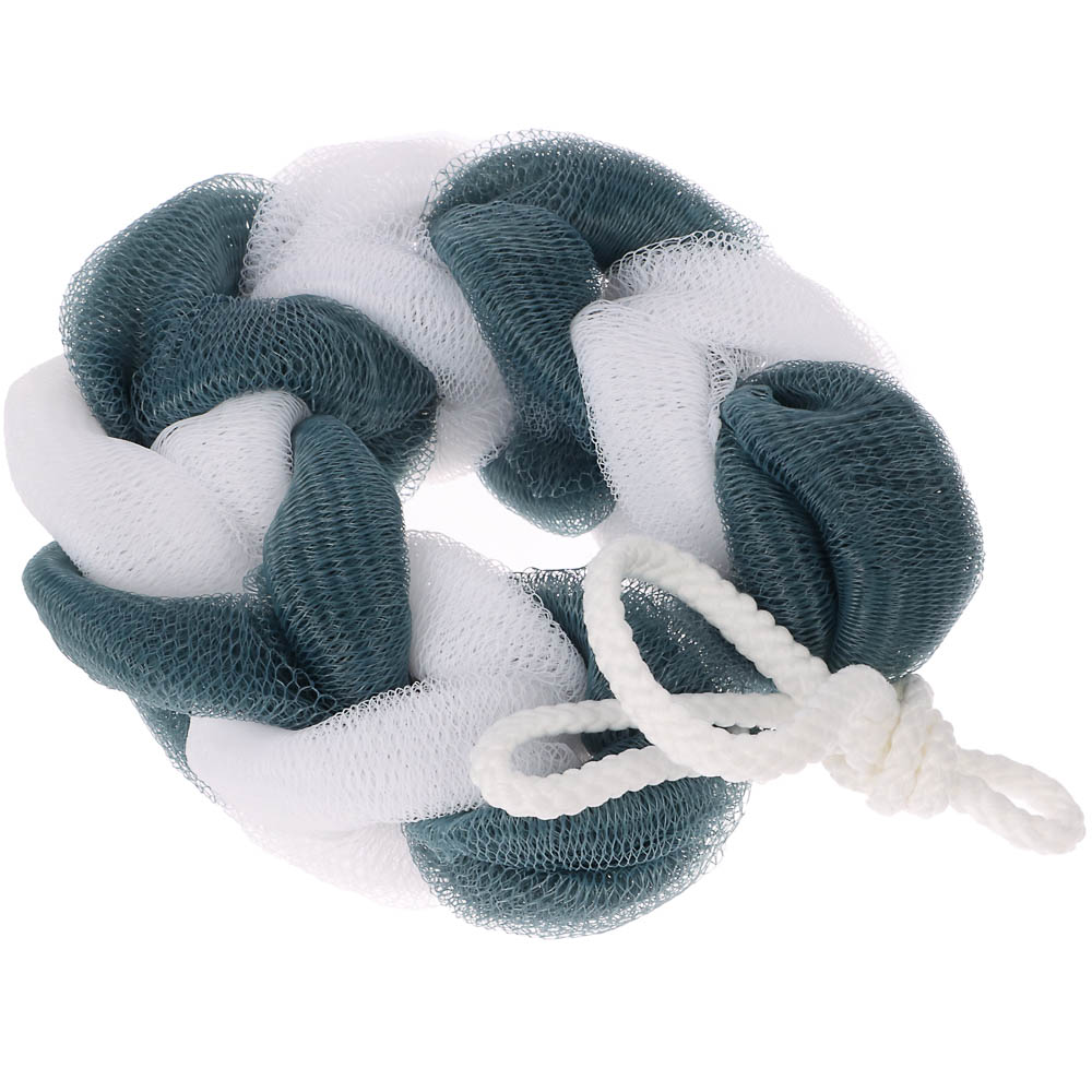 Мочалка косичка тм ЮL банная, полиэтилен, 70гр, 4-6 цветов - #13