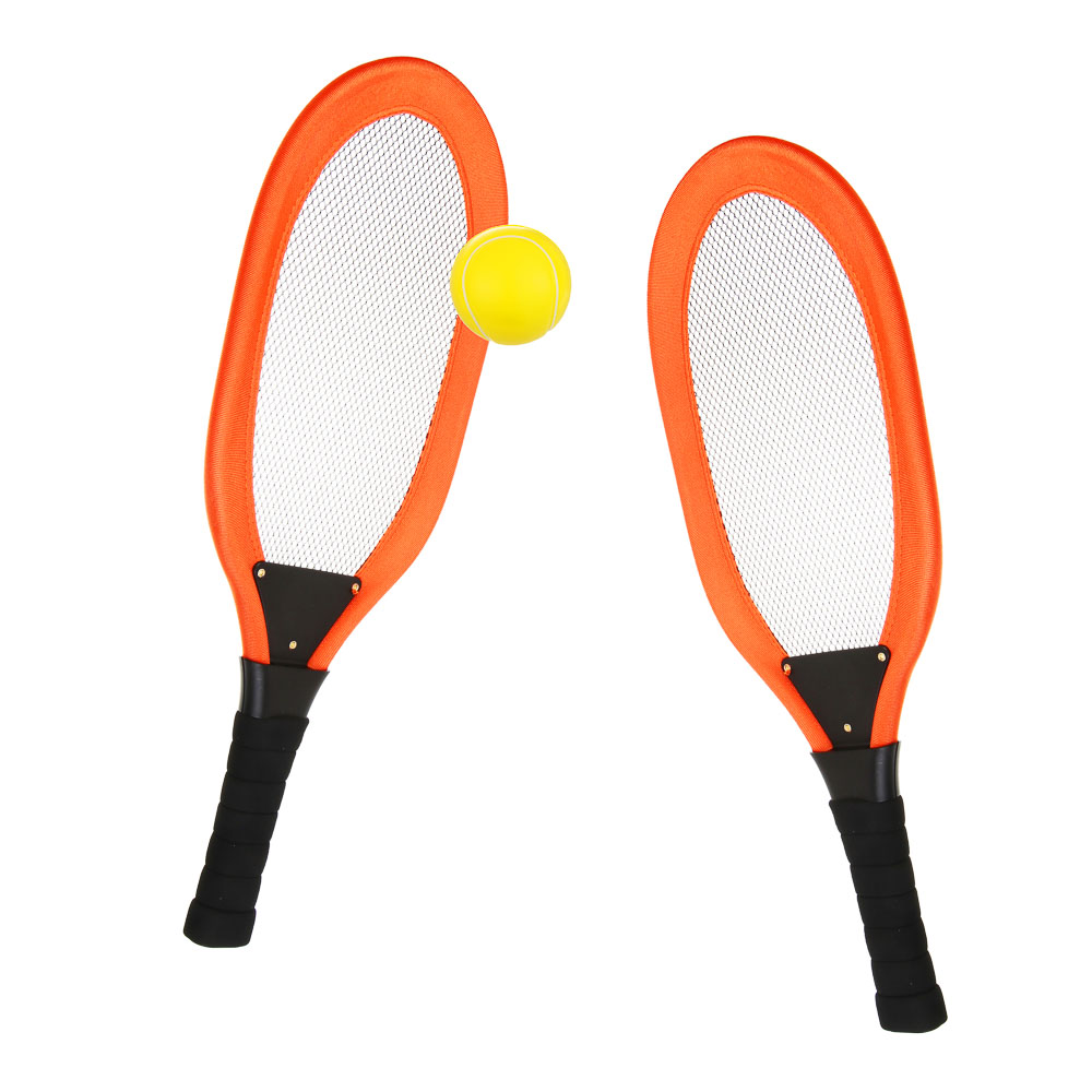 Набор для бадминтона, тм BY SPORT, 2 ракетки 45.5х16см, 1 мяч, 1 волан, пластик - #1