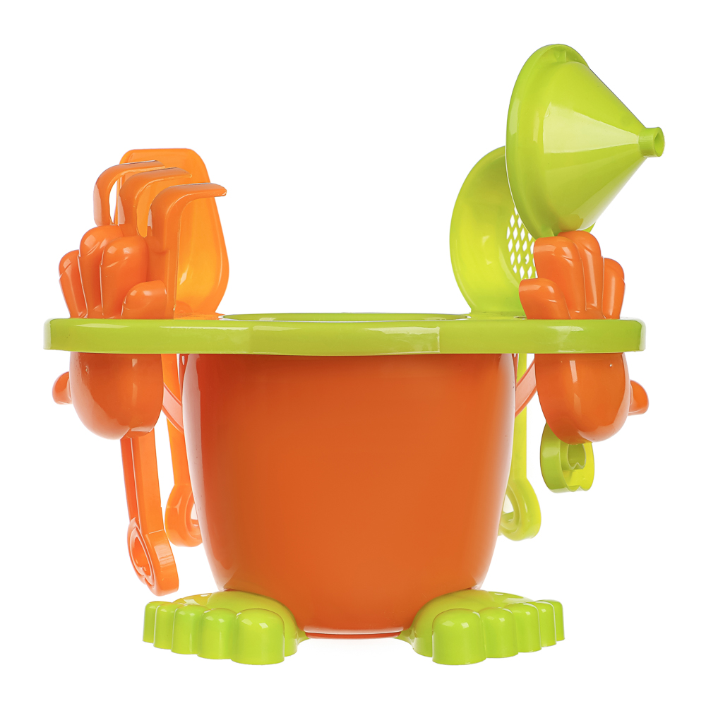 Набор для игры в песке "Дружок", ИГРОЛЕНД, 9 предметов, для детей 3+ - #8