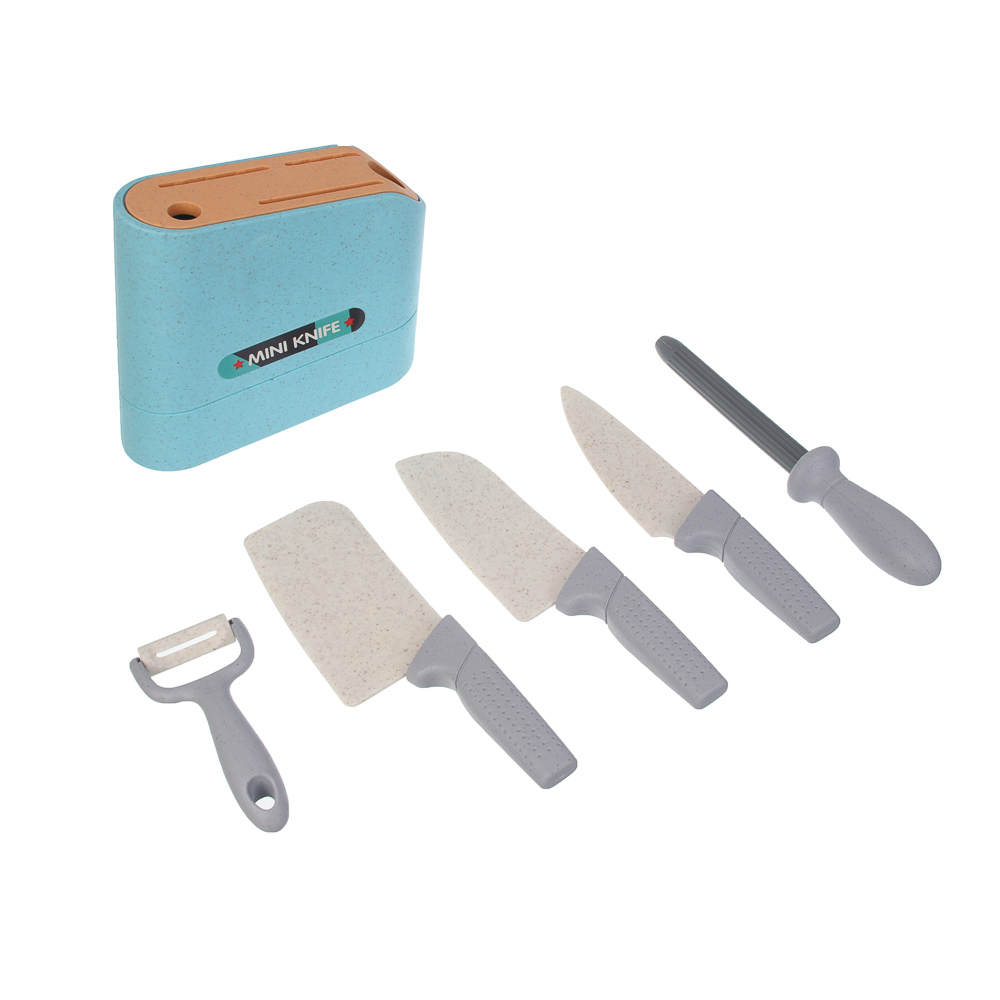 ИГРОЛЕНД Игровой набор посуды "Экопластик", 18 предметов, пластик, 34,5х11х24 см - #8