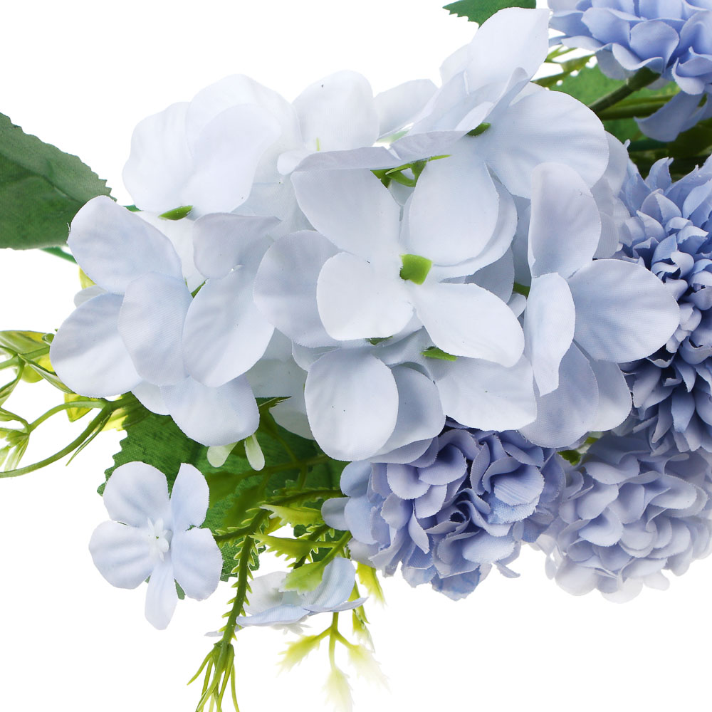 LADECOR Букет искусственных цветов, 30 см, пластик, ткань, 4 цвета - #3