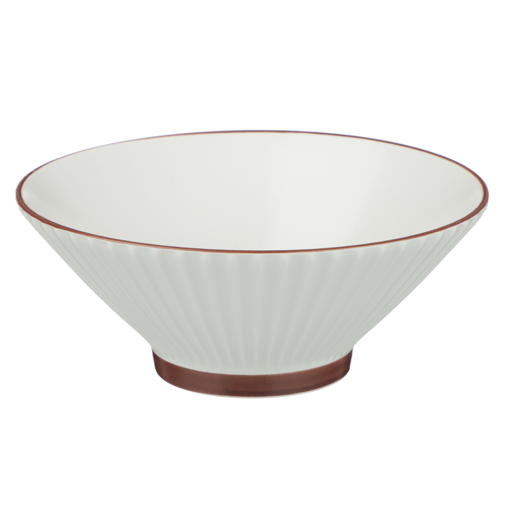 Салатник Лусия тм MILLIMI, 17,5см, фарфор, кремовый - #1