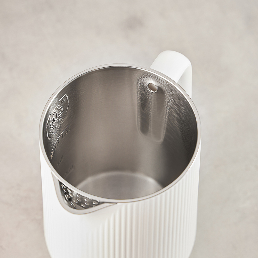 LEBEN Чайник электрический, 1, 6 л, 1800Вт, металл, пластик, бесшовная колба, дв.стенки, 220-240В - #16