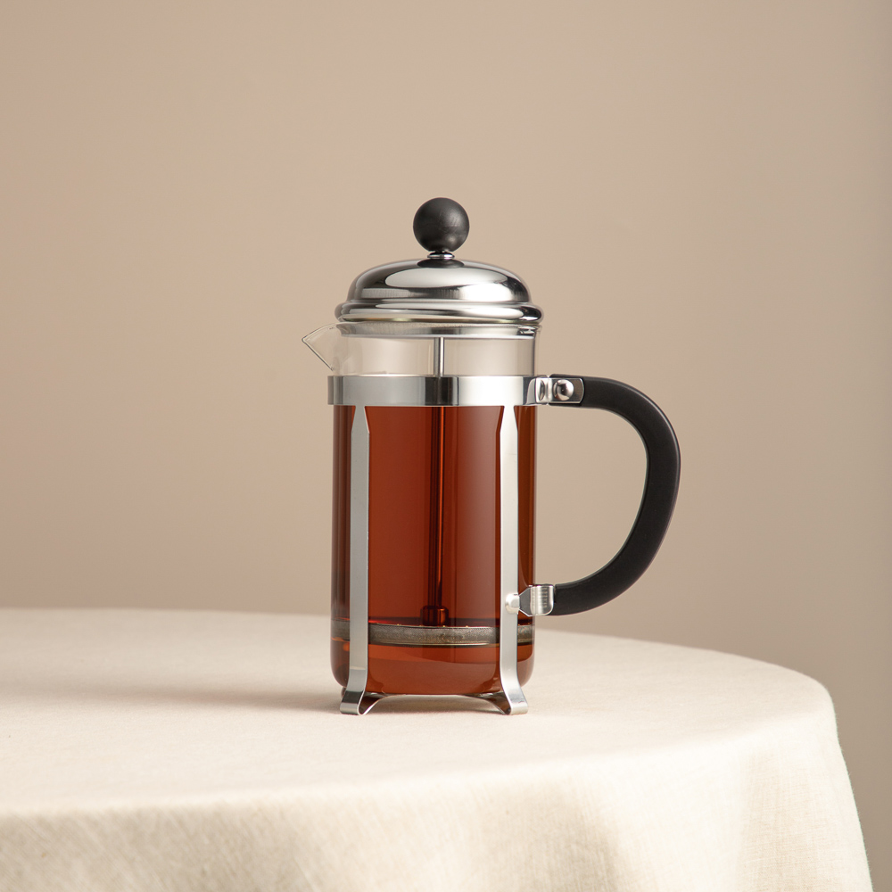 SATOSHI Бордо Френч-пресс 600мл, жаропрочное стекло - #8