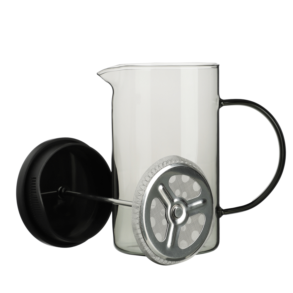 SATOSHI Графит Френч-пресс 600мл, жаропрочное стекло - #6