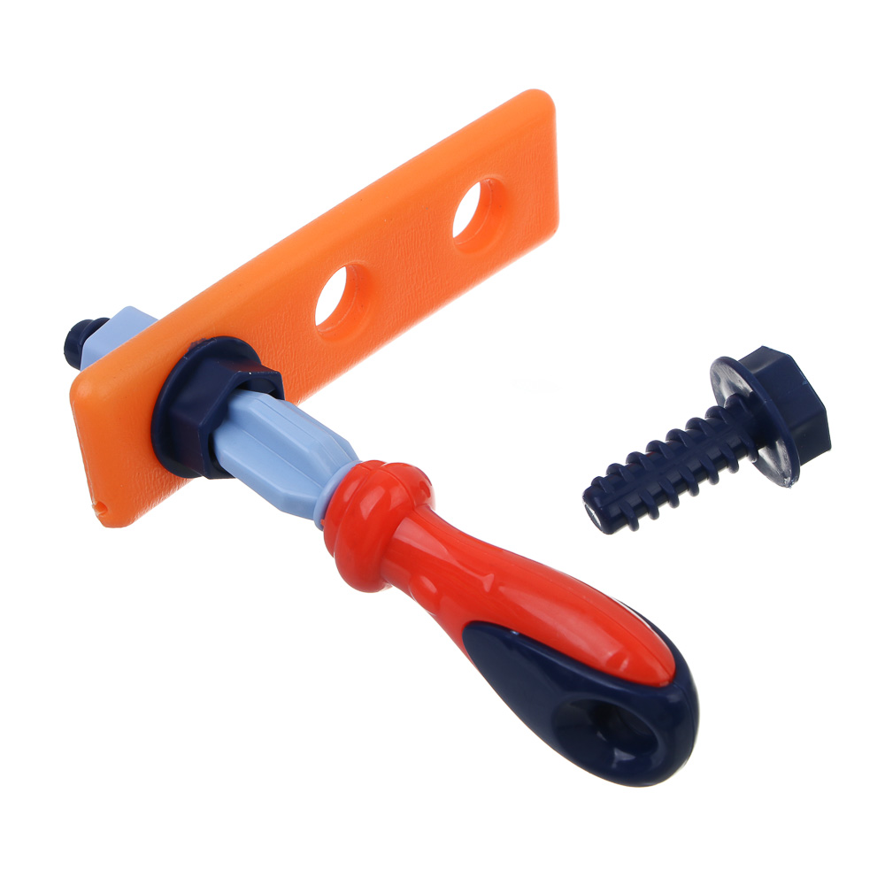 ИГРОЛЕНД Набор инструментов в чемоданчике, 12 предметов, ABS, 21,2х20х5 см - #5