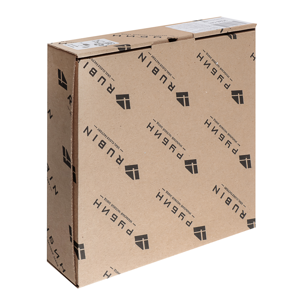 Часы настенные круг d=25см, основание белое "Венок из бабочек", арт.2524-141 - #4