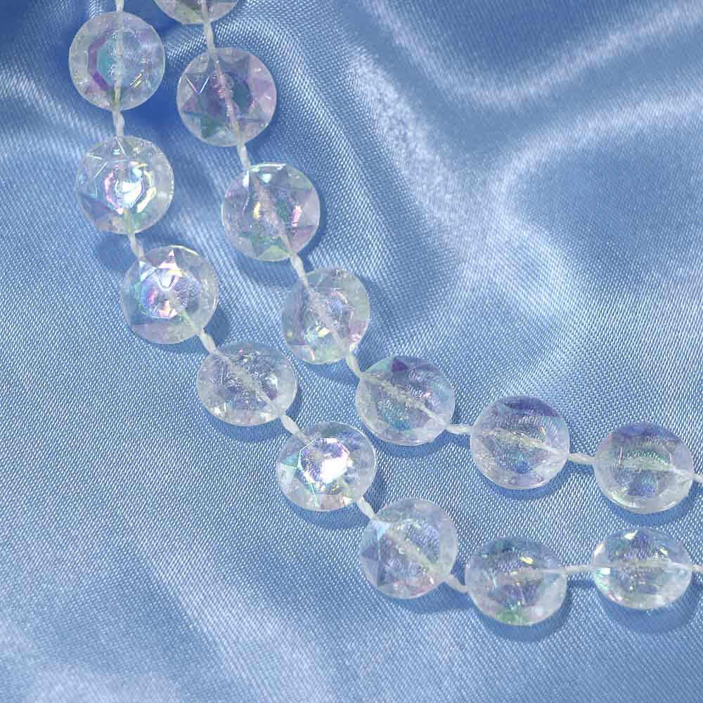 СНОУ БУМ Бусы декоративные 1x270 см, прозрачный, 26-569 - #6