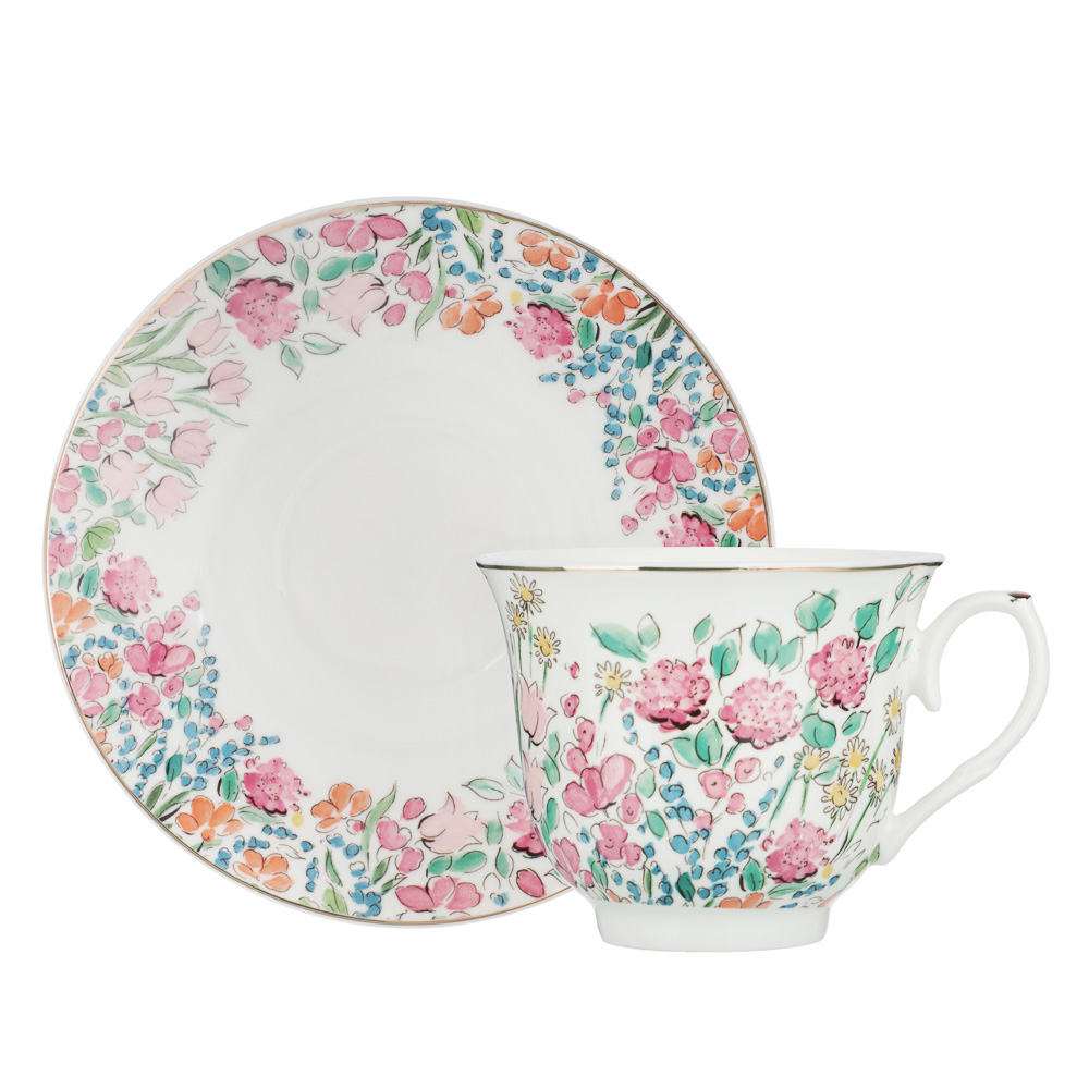 Набор чайный 2 пр., 225мл, MILLIMI, Паола, фарфор - #4