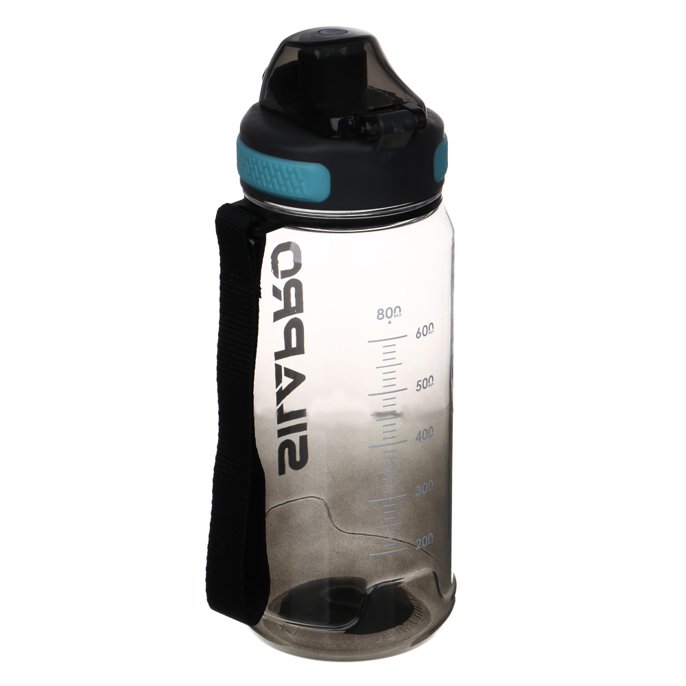 SILAPRO Бутылка для воды, 23х8.5см, 800мл, PC, PP - #6