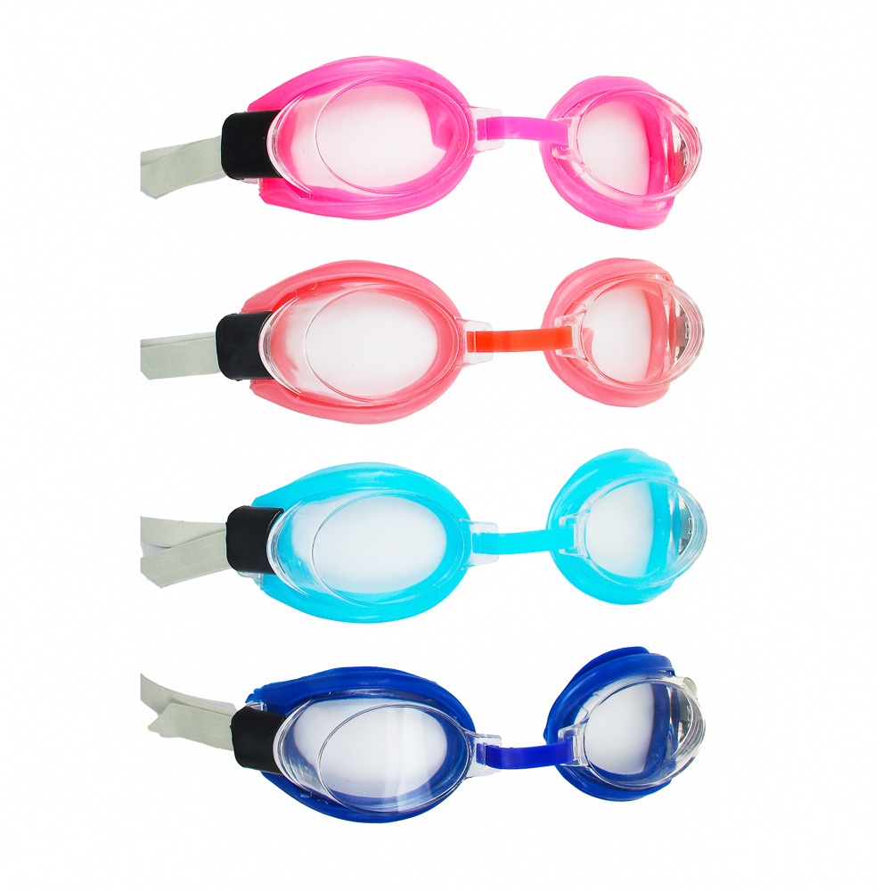 SILAPRO Очки детские для плавания, ПВХ, латекс, силикон, 4 цвета - #1