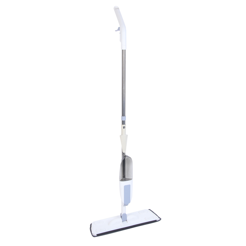 VETTA Швабра с распылителем и насадкой из микрофибры, ручка 118 см нерж. сталь 41x12см - #1