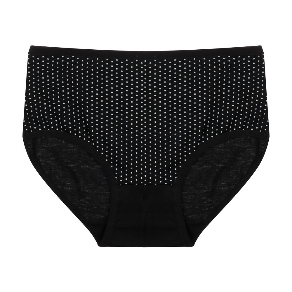 Трусы женские макси с принтом, р.48-50, 95% хлопок, 5% спандекс, Cotton #6001 - #7