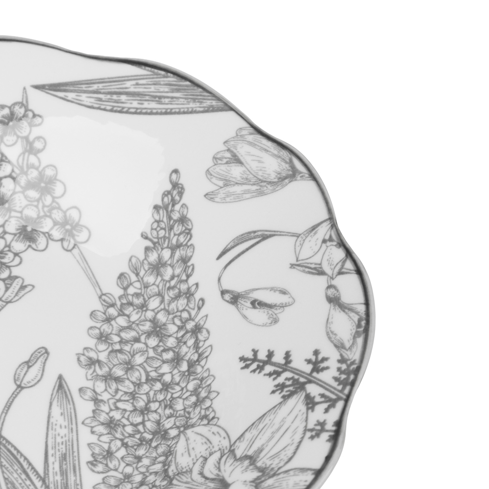 Тарелка для супа/салатник 20см, тм MILLIMI, Мидоу, фарфор - #3