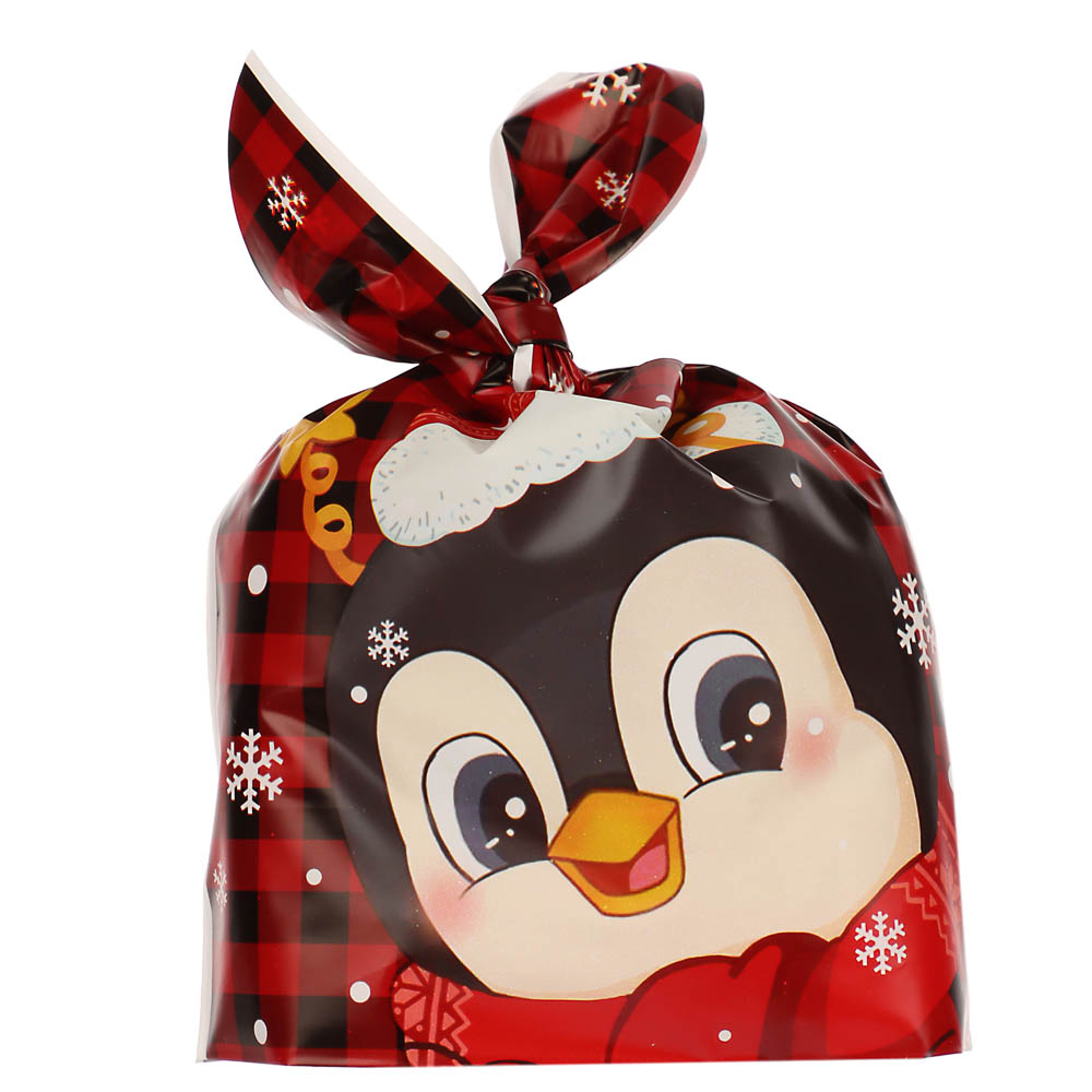 Набор подарочных мешков 20шт, 5 дизайнов, 13,5x22 см, пластик, арт.1 - #11