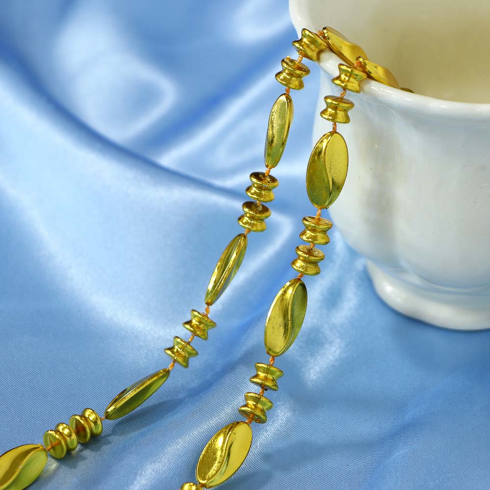 СНОУ БУМ Бусы декоративные 1x270 см, 2 цвета - #4