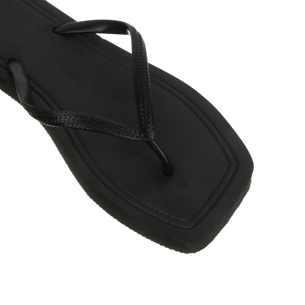 Сланцы пляжные, размер 42-43, ЭВА, черные, #1 - #6