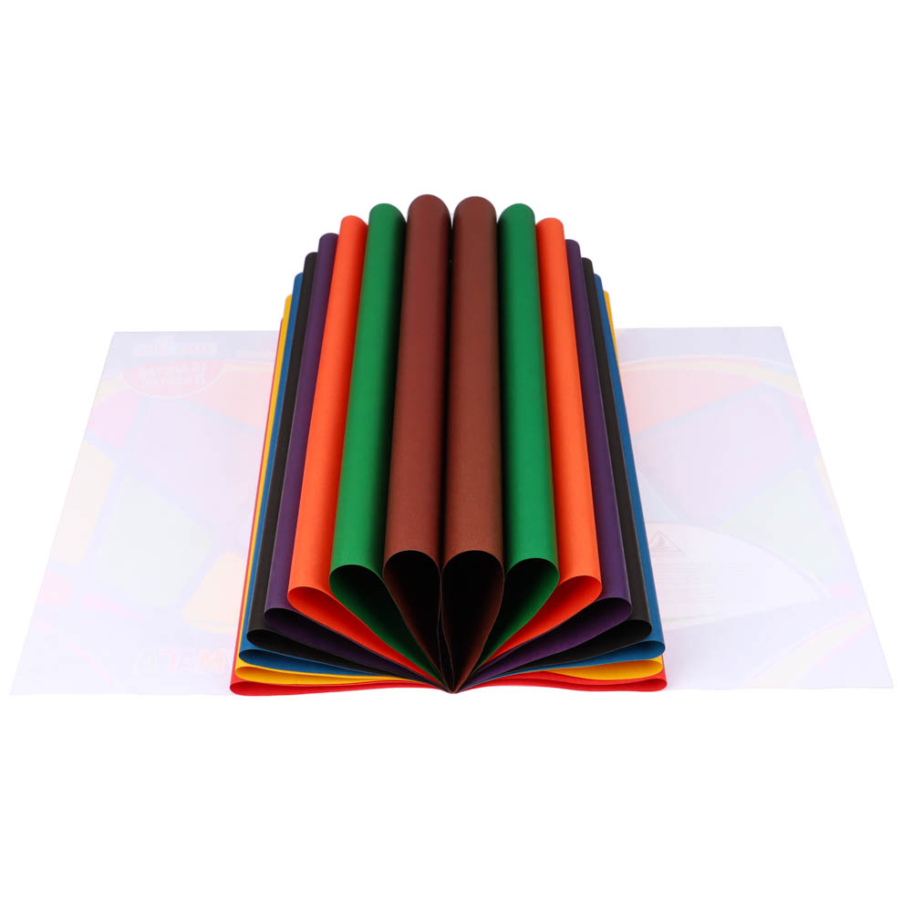 Бумага цветная двусторонняя ClipStudio, А4, 16 листов - #2