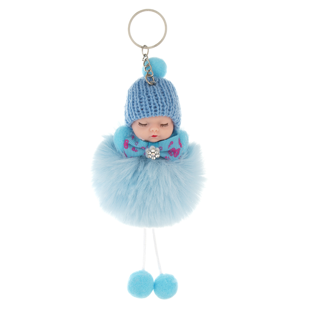 Подвеска мягкая "Куклёныш", полиэстер, иск. мех, PVC, металл, тм ИГРОЛЕНД, 1811-50 - #2