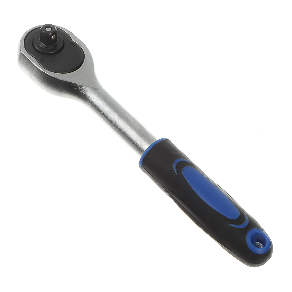 РОКОТ Набор профессионального инструмента, 12 предметов, 1/4" (головки и трещотка) - #3