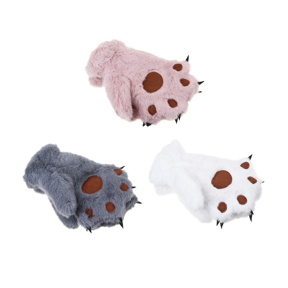 GALANTE Рукавицы женские из экомеха, р.18-20, 50% акрил, 50% полиэстер, цвета в ас-те, ОЗ25-16 - #1