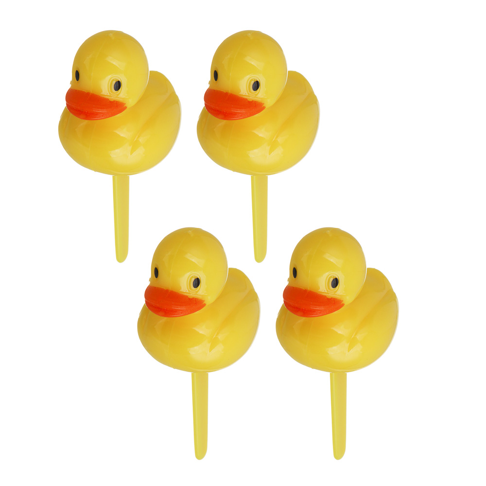 Топпер "Утята", 7,5x4см, пластик, 4 шт - #1