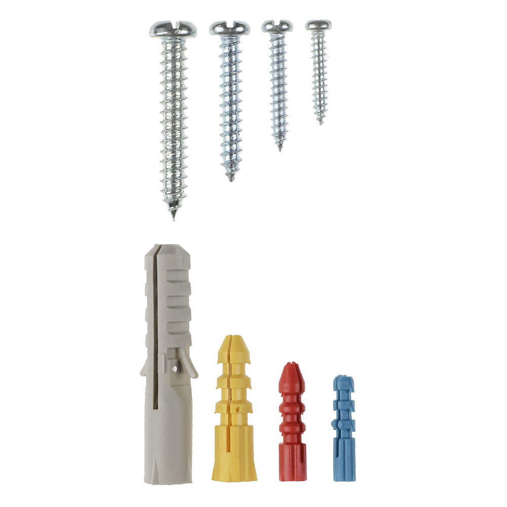 ЕРМАК Набор металлических шурупов с дюбелями на 106шт - #3