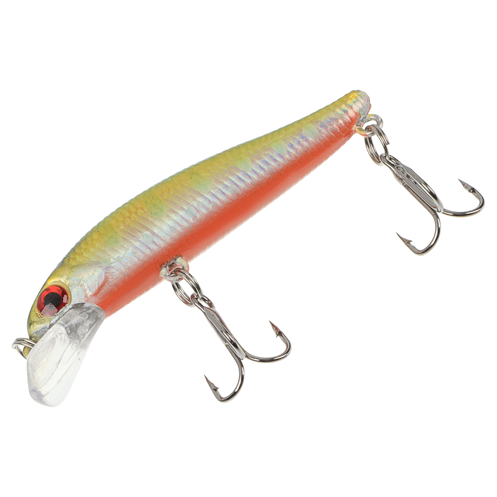 Воблер "Мини Минноу" тм AZOR FISHING, F, 4,0гр, 55мм, 0,0-0,8м, 5 цветов - #11
