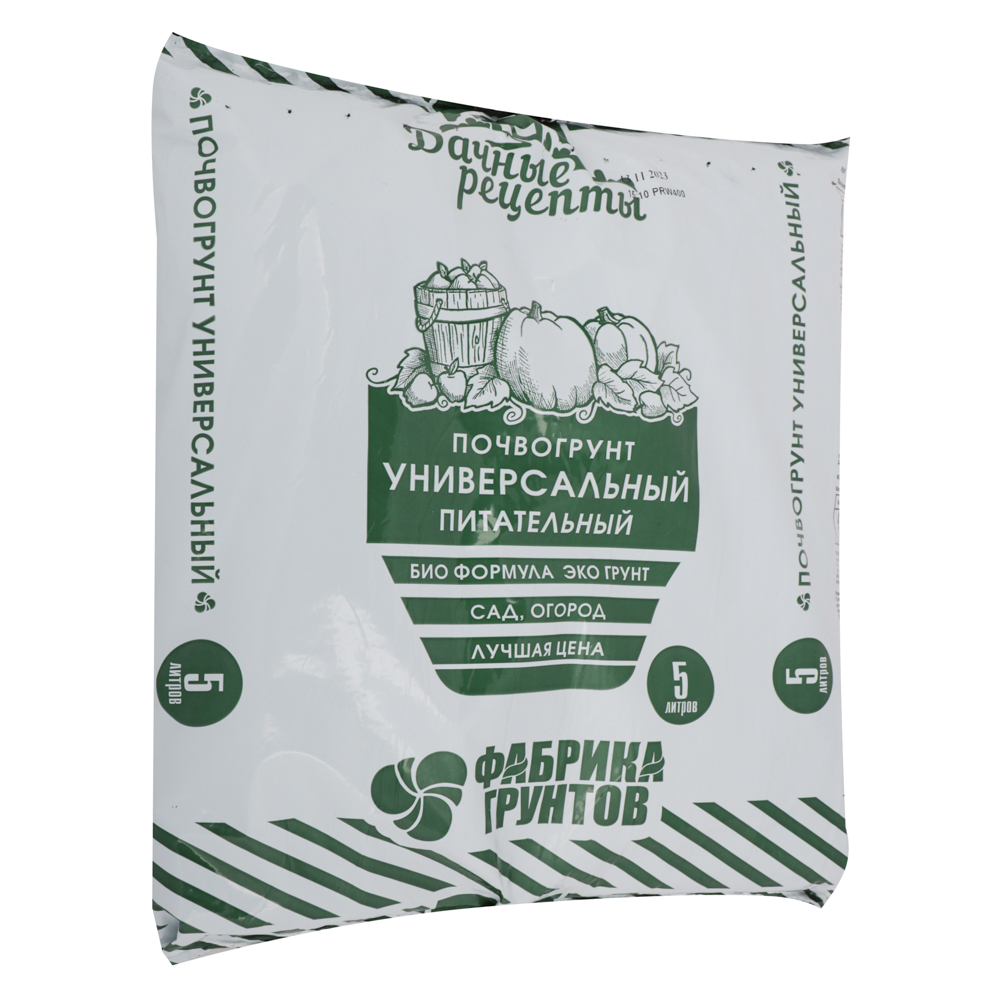 Почвогрунт Универсальный питательный 5л, Дачные рецепты  ЕКБ - #2