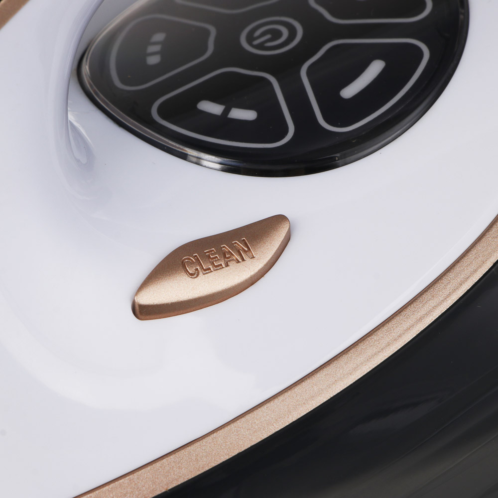 LEBEN Утюг с отпаривателем 3000 Вт, керамика, цифр. дисплей (антинакипь, антикапля, автоотключение) - #8