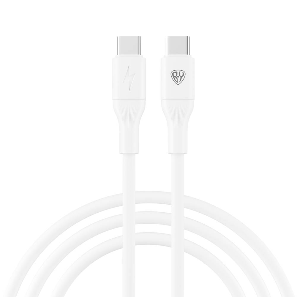 BY Комплект СЗУ Ньютон 20Вт, USB-C PD + кабель С-С, 3А, 100см, 110-240В, 50-60Гц, пластик, белый - #6