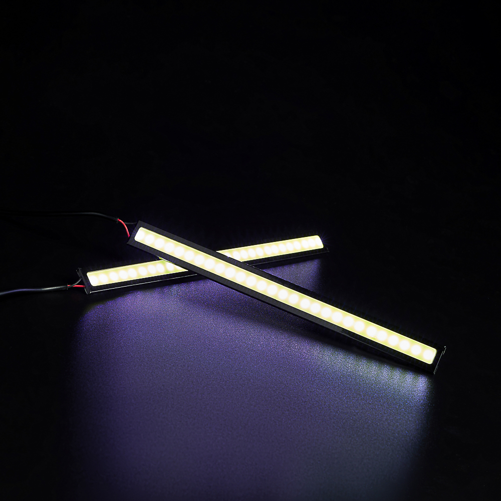 ЕРМАК Дневные ходовые огни, LED 6шт., пласт. корп., 155мм, 12V, белый, 2шт. - #6