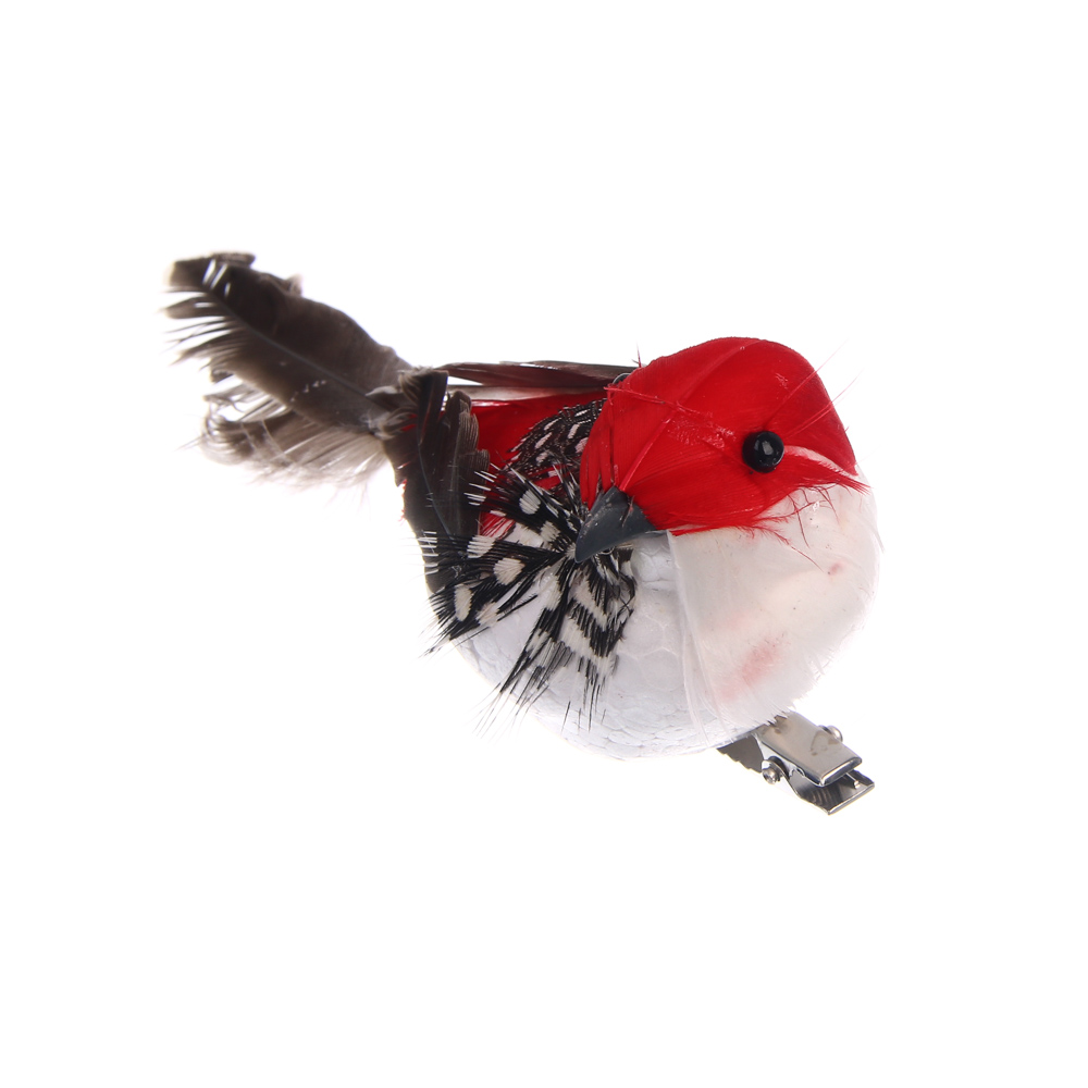 Птица на прищепке тм INBLOOM, 14x4см, пенополистирол, перо - #2